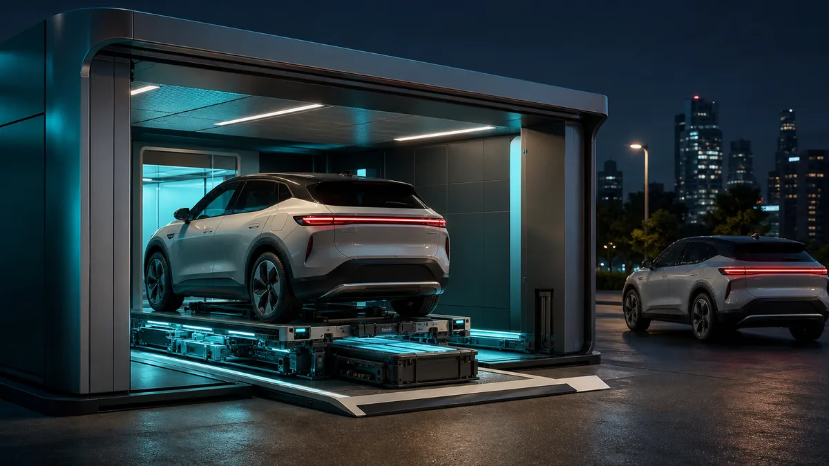 NIO Battery Swap Stations: Network Scale and the BaaS Model