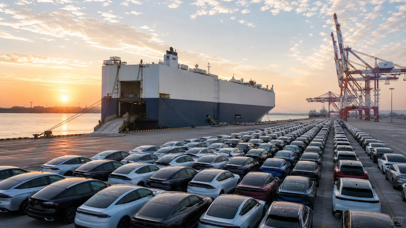 China’s Electric-Car Exports Rose 68.7% in the First Half of 2026